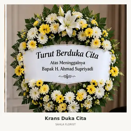 Krans Bunga Duka Kendal Kota
